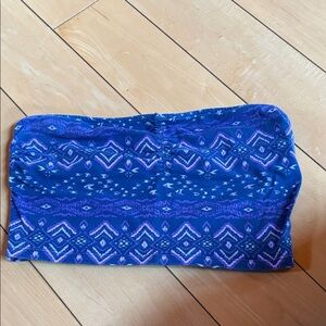 Garage Purple Tube Top